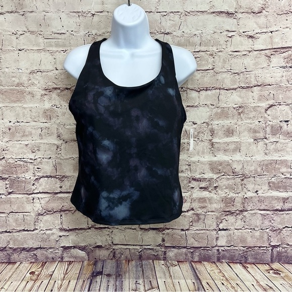 Old Navy Active Blue Powersoft Longline Tank Top - Picture 1 of 10